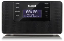Acoustic Solutions Clock Radio - Black